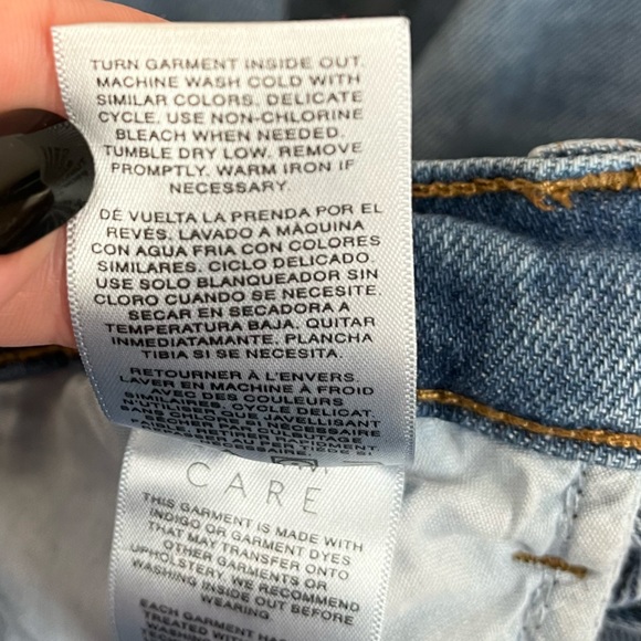 Kensie Jeans Vintage Luxe High Rise Skinny Raw Hem Distressed Jeans Size 4/27 - Picture 12 of 12